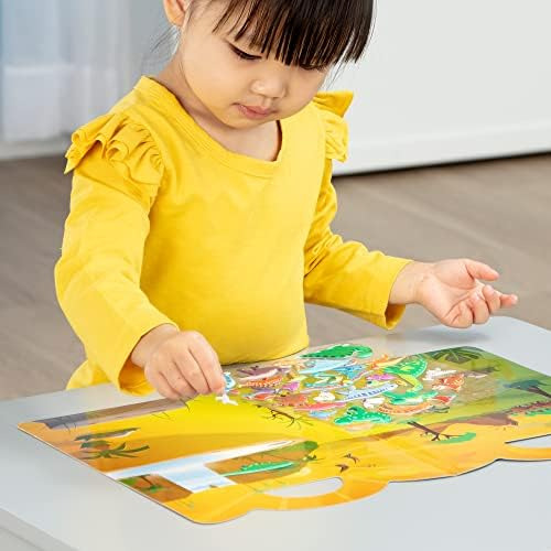 Melissa & Doug Juego De 3 Pegatinas Hinchadas Reutilizables