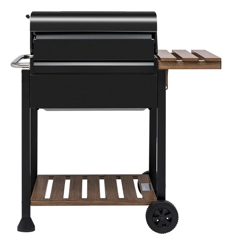 Parrilla De Carbón De 24 Pulgadas Ahumador De Barbacoa