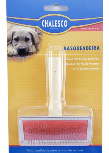 Rasqueadeira Special Pets Chalesco Profissional - Tamanho 2 Cor Madeira