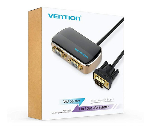 Divisor Vga, Vga 1 En 2 Salida Divisor De Monitor Dual ...