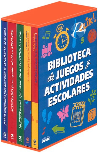Libros De Juegos Y Actividades Escolares 5 Tomos