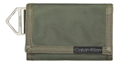 Billetera Slim Calvin Klein Utility Snap Nylon