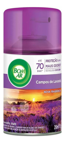 Desodorizante Bom Ar Ar Wick Campos De Lavanda 250ml