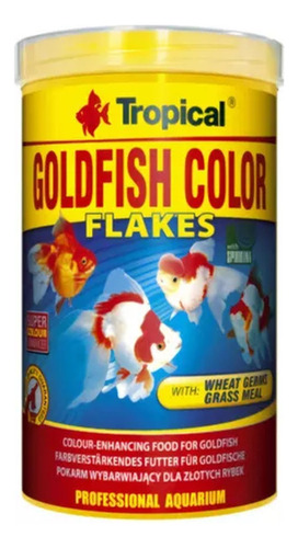 Tropical Goldfish Color Flakes / Hojuelas 100 Ml / 20 Grs
