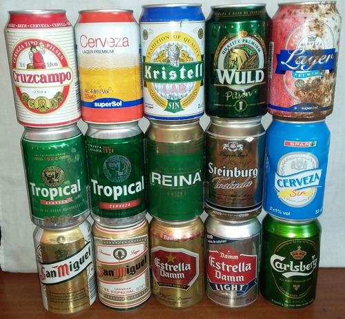 Imagen 8 de 10 de Latas De Coleccion Europeas