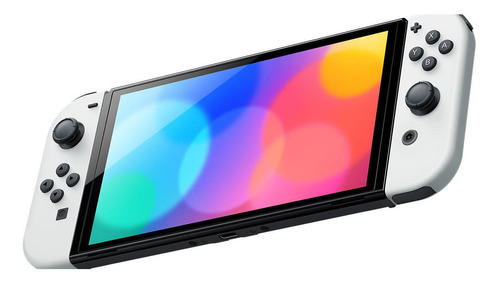 Imagen 4 de 6 de Nintendo Switch Oled Blanco + Crt + Smash + Mario 3d World