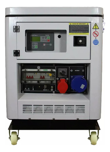 Generador Hyundai Diesel Mono/trifásico 10kva 11.4/12.5kw