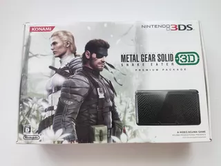 Nintendo 3ds Premium Package Edicion Metal Gear Solid Nueva