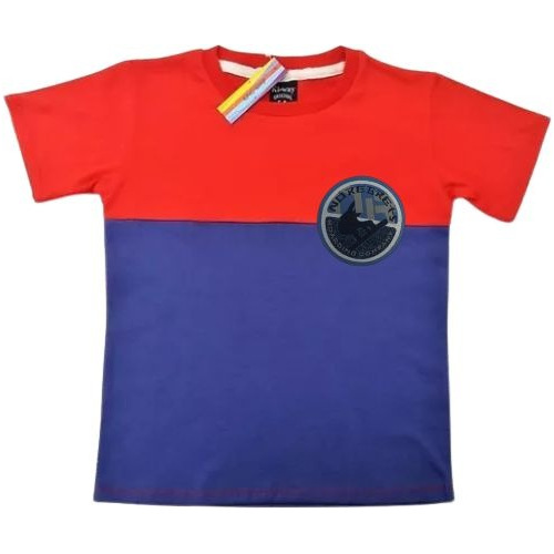 Remera Niño Algodón M/corta T.2 Al 12