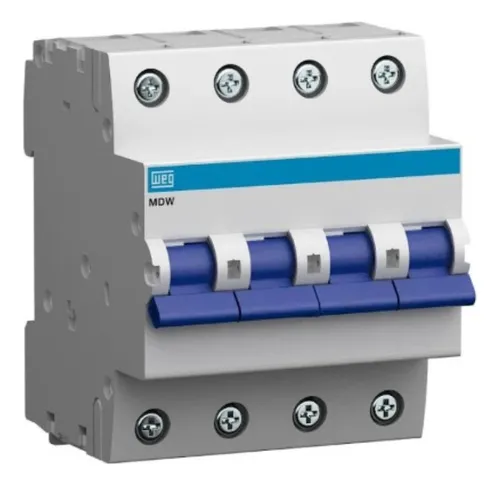Interruptor Termomagnetico Weg 4x40 Amperes