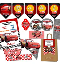 Comprar Kit Imprimible Candybar Cars 100% Editable Powerpoint