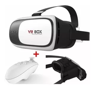 Lentes De Realidad Virtual Vr Box 360°+ Control Vr Bluetooth