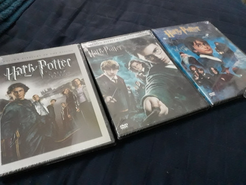 Set De Dvd De Harry Potter Piedra Filosofal La Orden Caliz