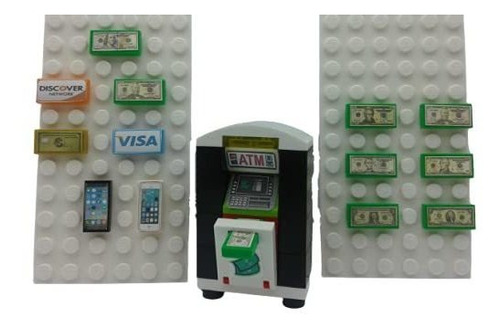 Edificio Toys City Custom Atm Machine Bank Money Bills ...