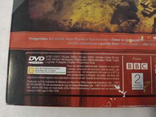 Dvd En Portugues E Ingles Historia Secreta De La 2da Guerra (Usado)