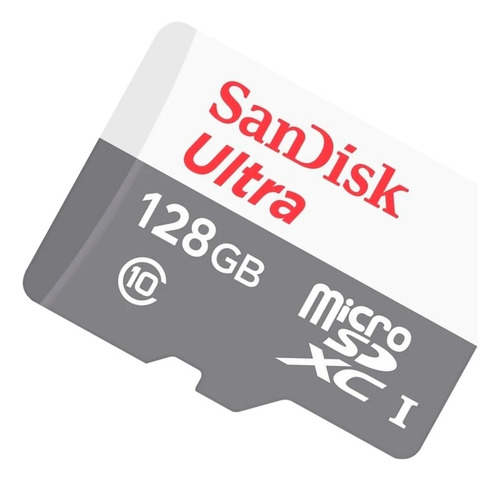 Cartão Memória Sandisk Ultra 128gb 100mb/s Classe 10 Microsd