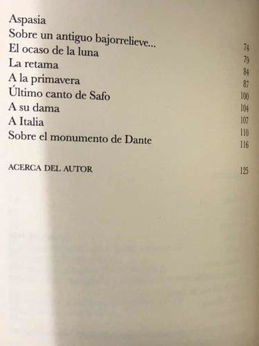 Imagen 4 de 4 de Giacomo Leopardi - Poesía - Antología - Batiscafo