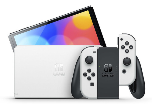 Imagen 1 de 7 de Nintendo Switch Oled Modelo Joy-con Blanco