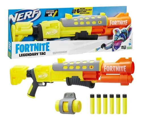 Nerf Fortnite Legendary Tac Con 6 Dardos