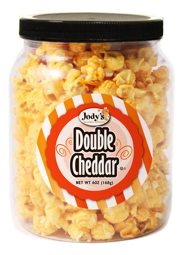 Jody's Gourmet Tarro Redondo De Palomitas De Maíz Con Queso