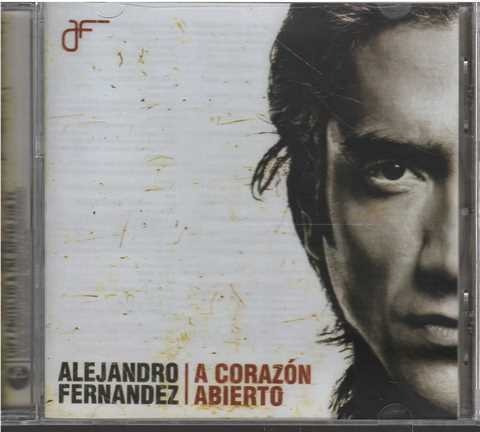 Cd - Alejandro Fernandez / A Corazon Abierto