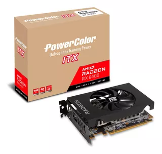 Powercolor Tarjeta Gráfica Amd Radeon Rx 6400 Itx Con