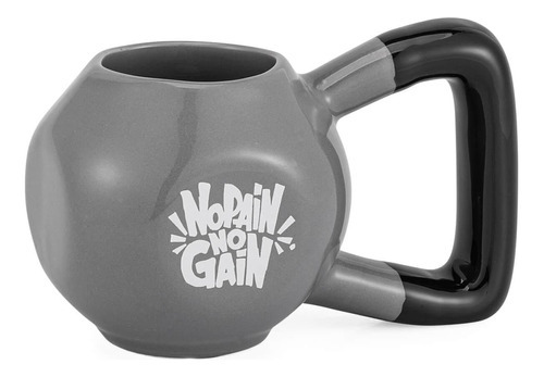 Taza de cerámica con pesas Kettlebell Cross Bodybuilding Academy en 3D