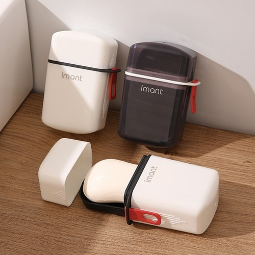 Jabonera Portátil De Viaje, Jabonera De Plástico Para Baño