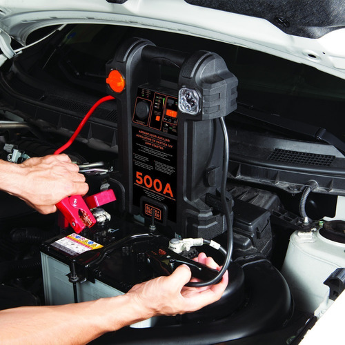 Auxiliar De Partida Para Automóveis Black+decker Js500s 12v