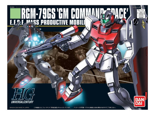 Bandai Maqueta 1/144 Hg Gm Command Space Type Gundam 0080