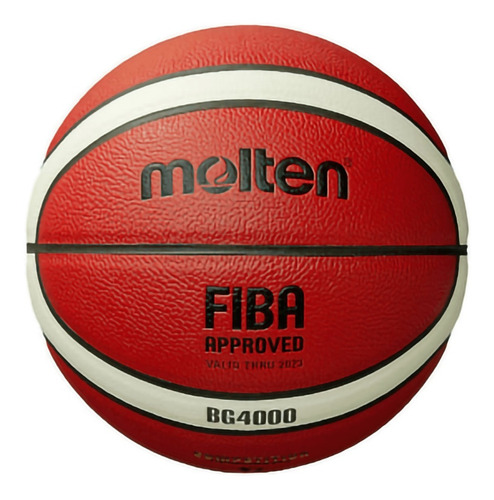 Pelota De Básket Molten Profesional Cuero Bg4000 Talla 7