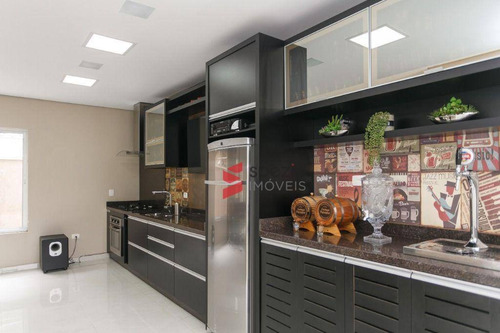 Imagem 15 de 30 de Casa Condomínio Fechado Com 4 Suítes À Venda, 268 M² Por R$ 2.289.000 - Santa Felicidade - Curitiba/pr - Ca0052