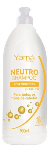 Shampoo Neutro Proteínas Restauração Maciez Yamá 900ml