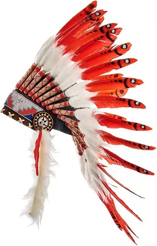 Plumas indio rojo Manualidades 97335