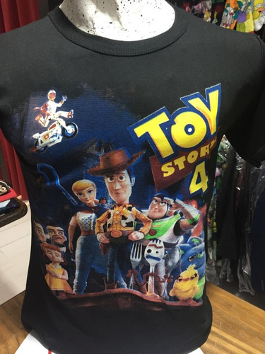 Remera De Toy Story 4 Niño Niña Unisex