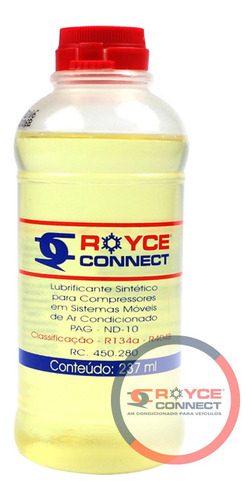 Oleo Para Compressor R134a Pag 150 Nd10  150cas 237ml