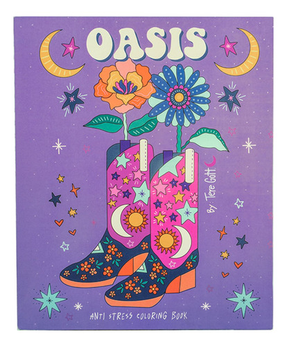 Libro Para Colorear Oasis De Tere Gott