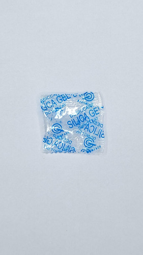 1kg Sílica Branca 1/3mm Sachê Filme Bopp Aprox. 1g Quimpack
