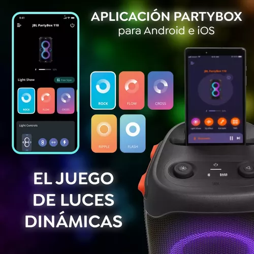 JBL Partybox 110  Altavoz para fiestas portátil con un potente