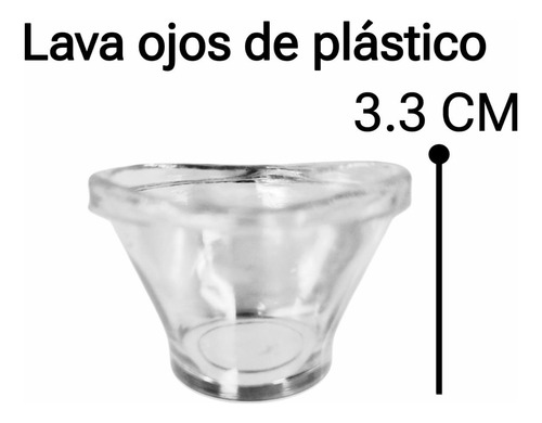 50 Lava Ojos Cristal De Lavado De Ojos 50 Pzs