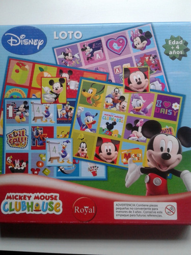 Juego Loto Mickey 