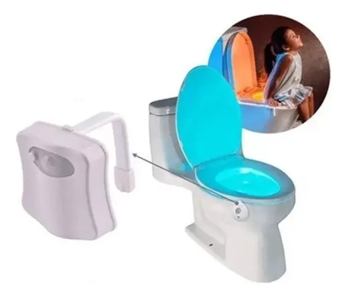 Lámpara Led Luz Nocturna Sanitario Toilet Inodoro Wc