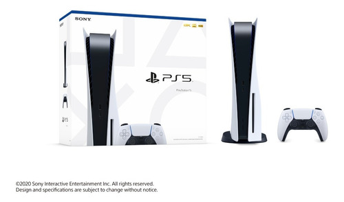Sony Playstation 5 825gb Versão C/ Leitor De Blu-ray
