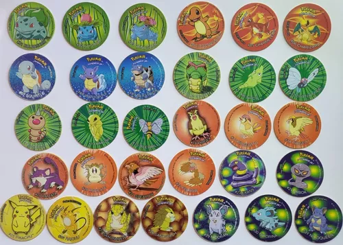 Tazos pokemon primera generación