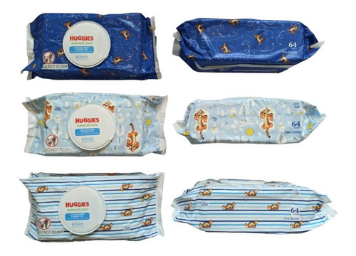 Imagen 2 de 3 de Toallas Húmedas Huggies Natural Care Para Bebés
