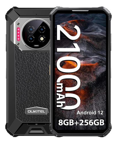 Oukitel Wp19 Dual Sim 8gb/256gb 6.78  90hz 21000mah Teléfono Robusto Android Con Visión Nocturna