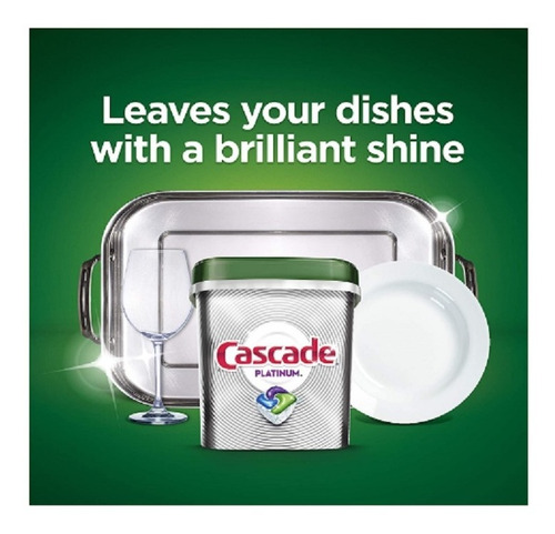 Detergente Lavavajillas Cascade Platin - kg a $1916