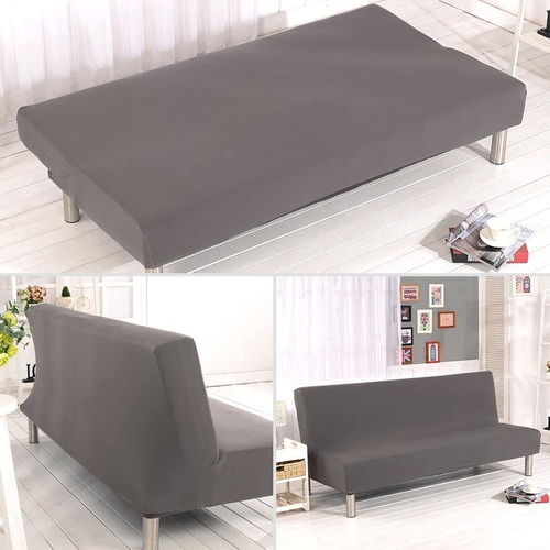 T Funda Para Sofá Cama Sin Brazos Funda Elástica Para Futón
