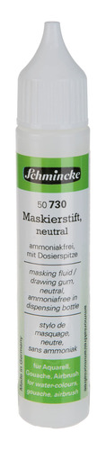 Schmincke - Masking Pen Neutro, 0.8 Fl Oz, 50 730 005, Pluma