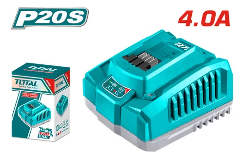 Cargador Rapido Inteligente 20v Total Tfcli20411 Lachispa